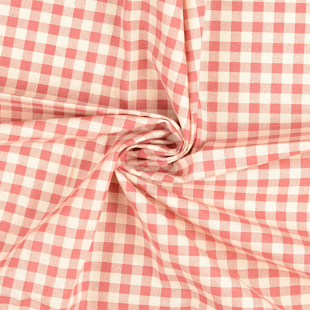 Cretonne fabric Bordeaux 