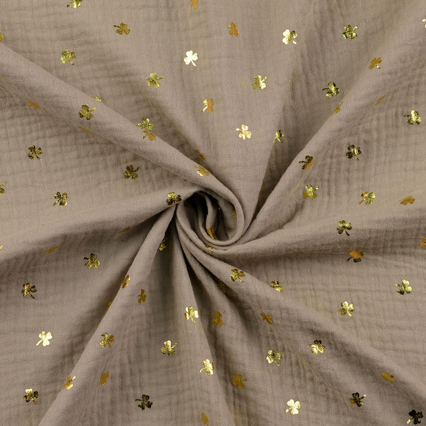 Muslin fabric Beige 