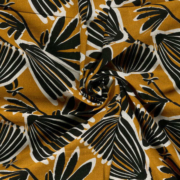  fabric Oker printed 