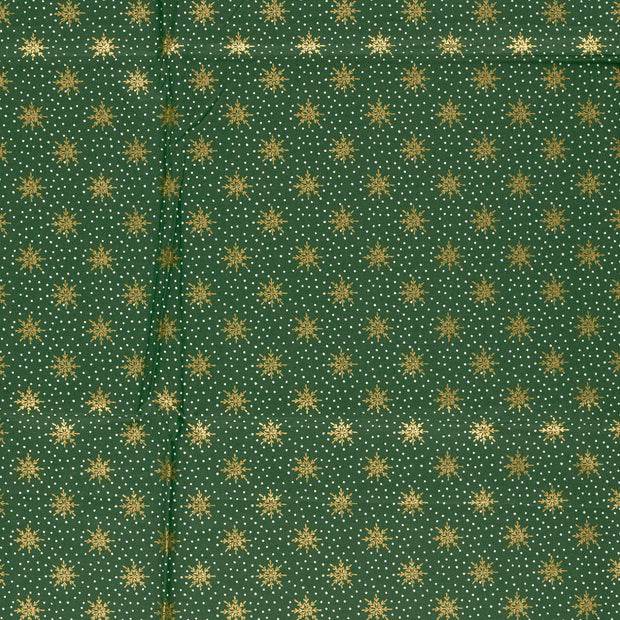 Cotton Poplin fabric Green 