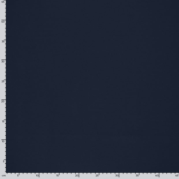 Piqué fabric Unicolour Navy