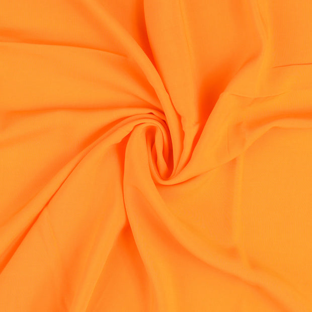 Viscose Poplin fabric Orange 