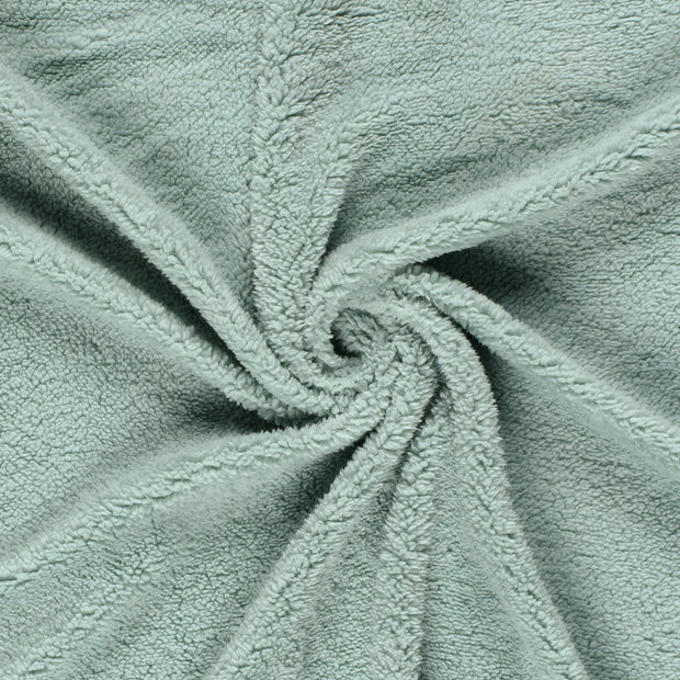 Sherpa Fleece fabric Ice Blue 