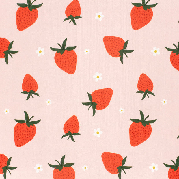 Beach towel fabric Light Pink matte 