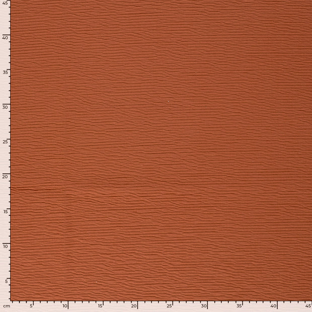 Knitted tissu Unicolore Vieux rose