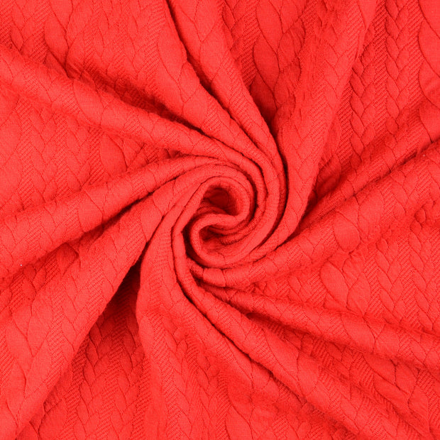 Jacquard fabric Red 