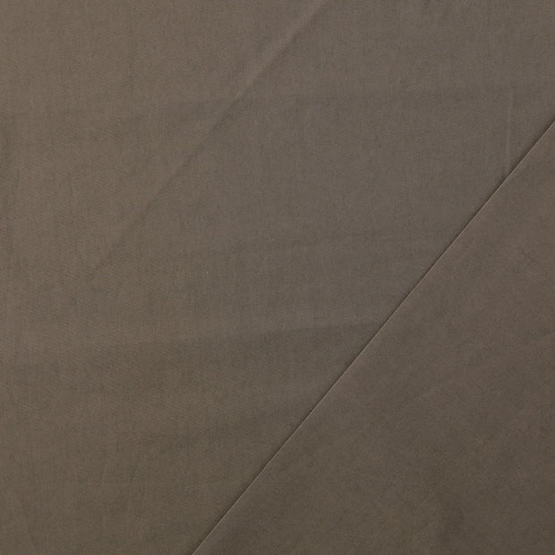 Cotton Poplin fabric Grey pre-washed 