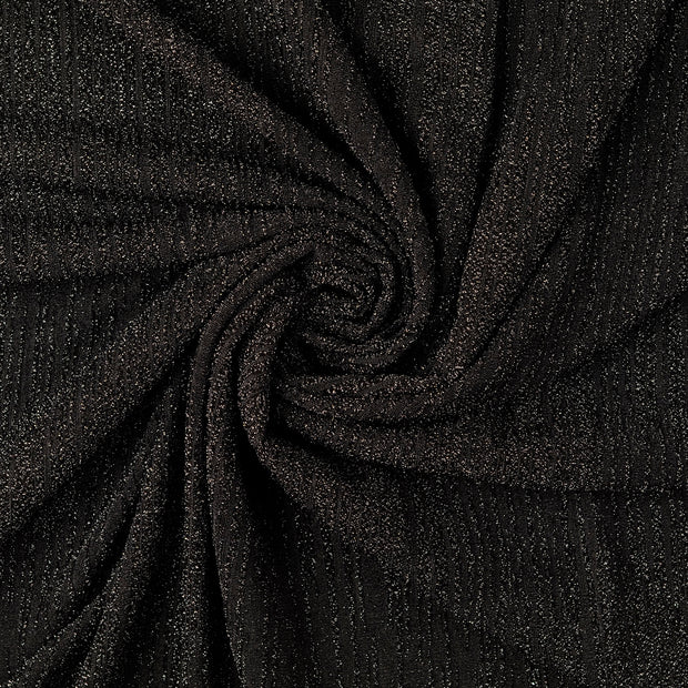 Knitted Jacquard fabric Black 