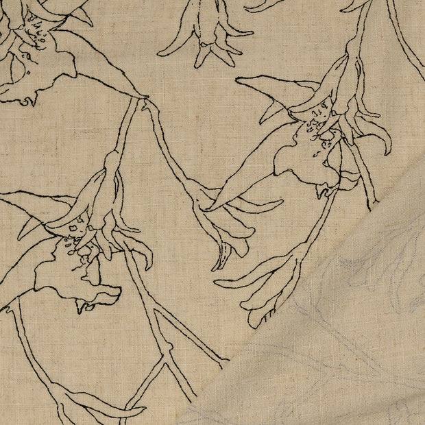  fabric Beige printed 
