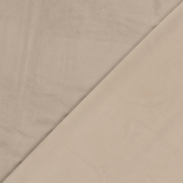 Velvet fabric Unicolour brushed 