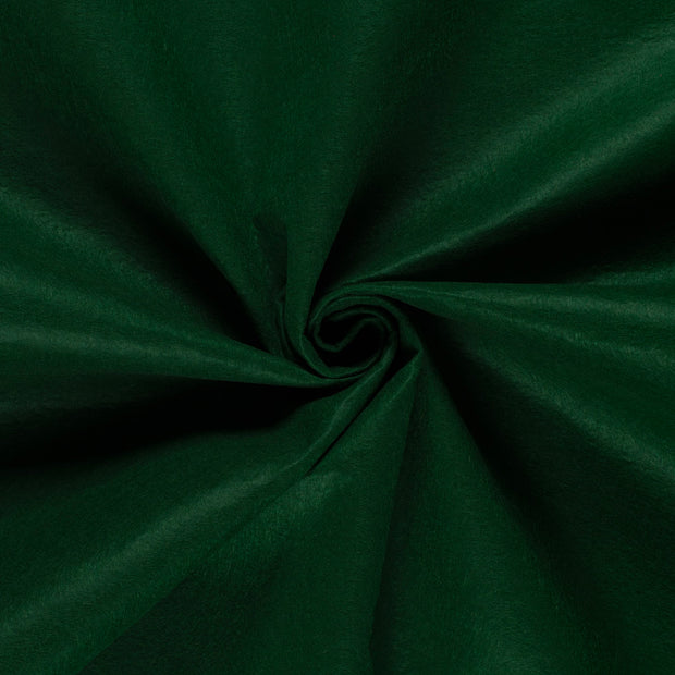 Felt fabric Dark Green 