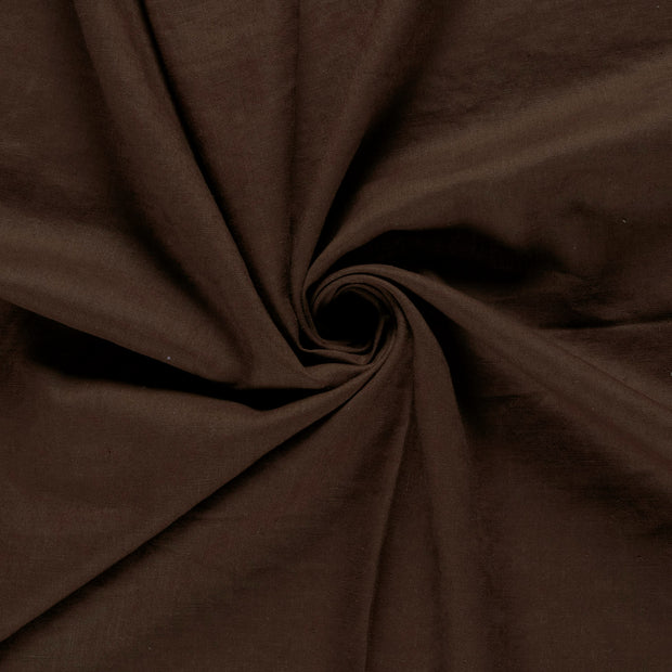 Lin tissu Marron 