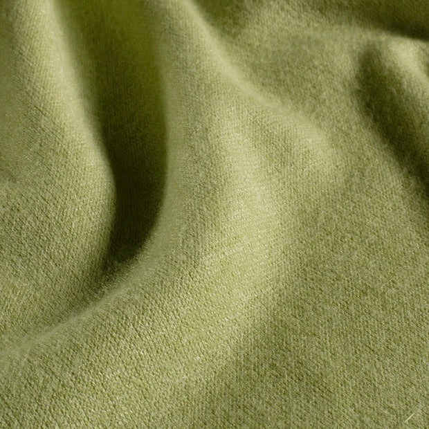 Heavy Knit fabric Unicolour Olive Green