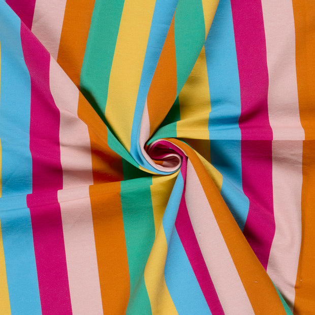 French Terry fabric Fuchsia digital printed 