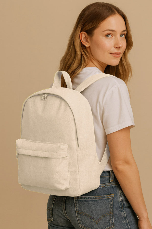 Canvas fabric Unicolour Off White