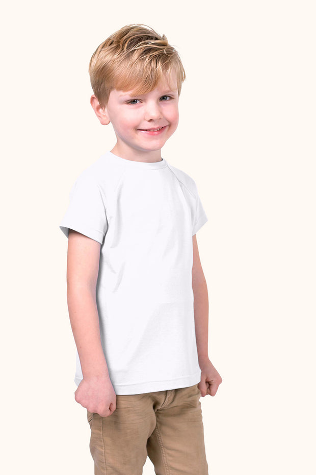 Jersey fabric Unicolour Optical White