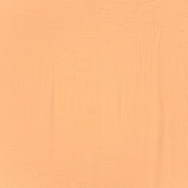 Woven Polyester fabric Salmon crushed 