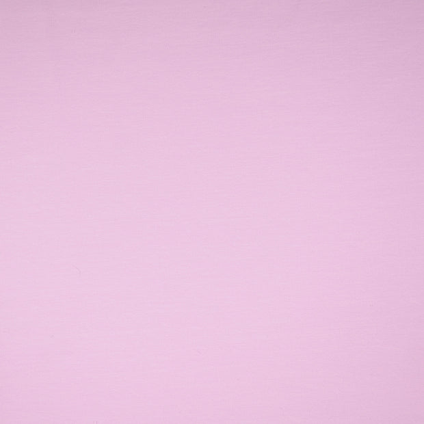 French Terry fabric Unicolour Mauve
