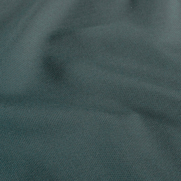 Piqué fabric Unicolour Steel Blue