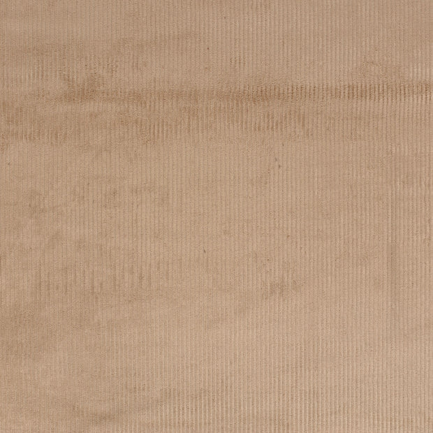 Jumbo Cord Stretch 6w fabric Camel matte 