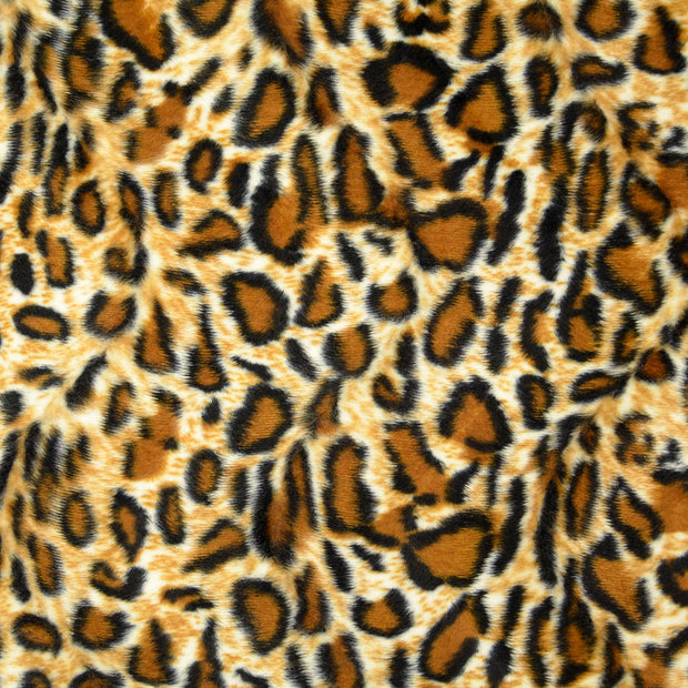 Fake Fur fabric Animals Beige