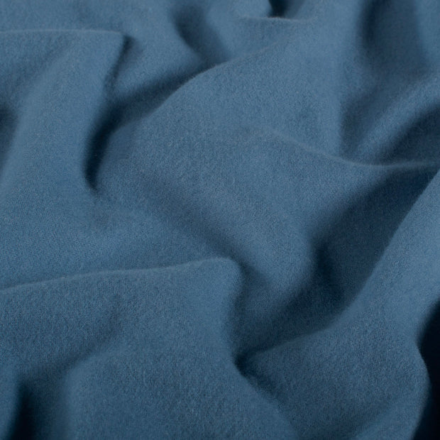 Piqué fabric Abstract Indigo