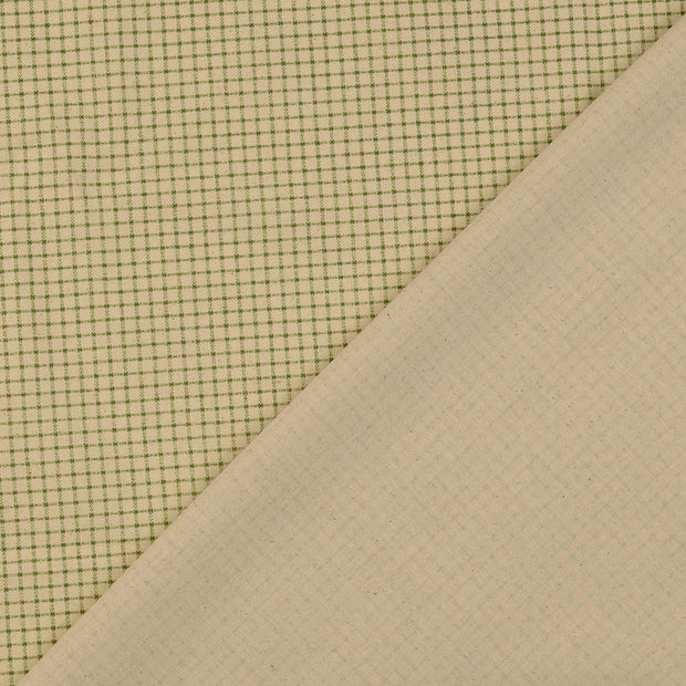 Cretonne fabric Checks 