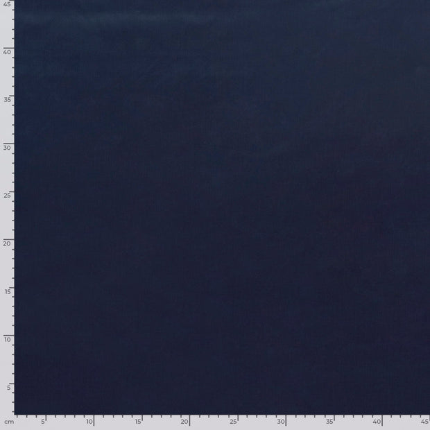 Satin fabric Unicolour Navy