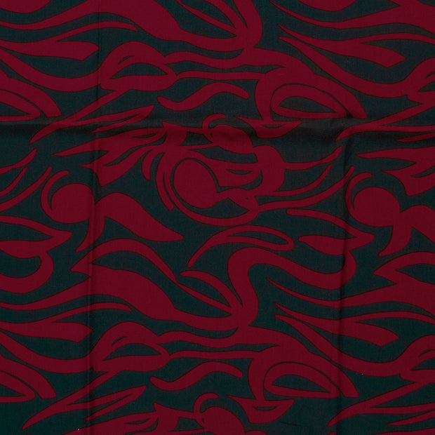Viscose Twill fabric Bordeaux matte 