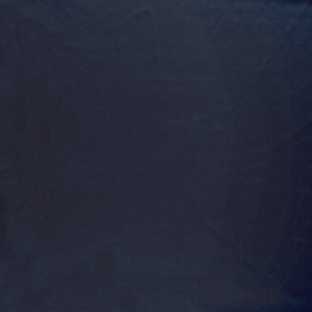 Satin fabric Navy shimmering 