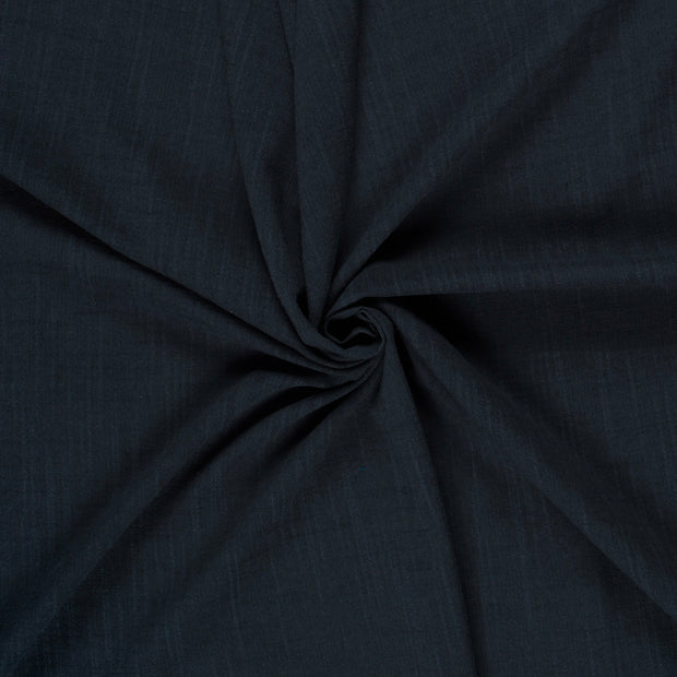 Linen Look fabric Navy 