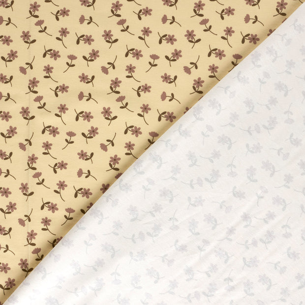 Jersey fabric Flowers printed 