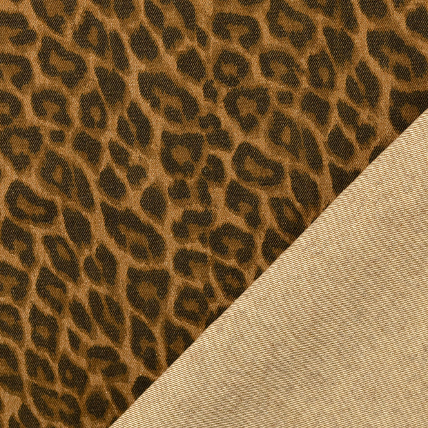 Denim fabric Beige 