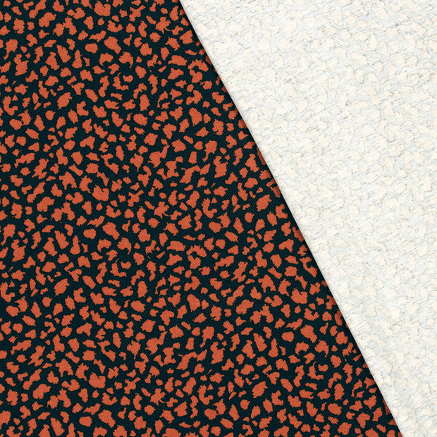 Viscose Nylon Jersey fabric Leopards 
