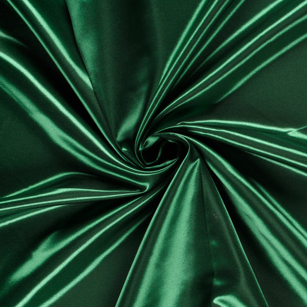 Satin fabric Dark Green 