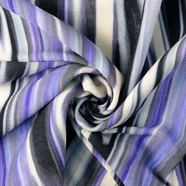 Plissé fabric Cobalt 