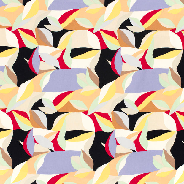 Cotton Satin fabric Salmon silk matte 
