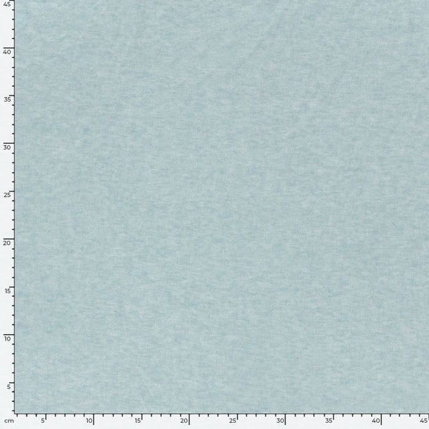 Heavy Knit fabric Melange Baby Blue