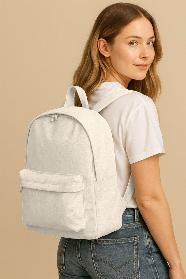 Canvas fabric Unicolour Off White