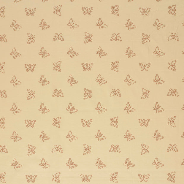 Jersey fabric Beige soft 