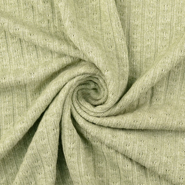 Heavy Knit fabric Dark Mint 