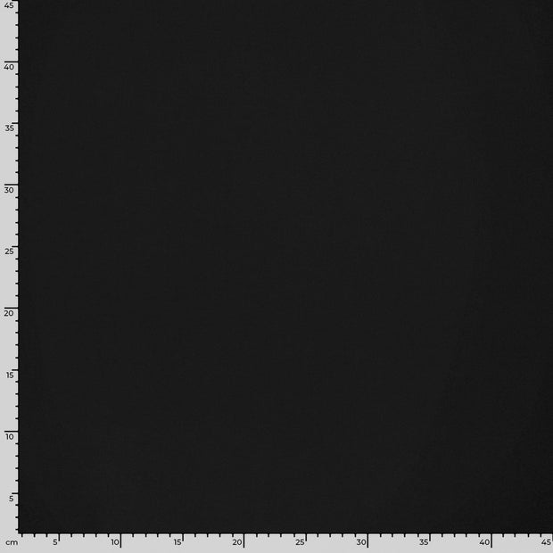 Heavy Knit fabric Unicolour Black