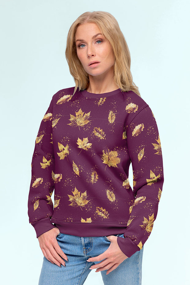 Jogging fabric Wine red soft 