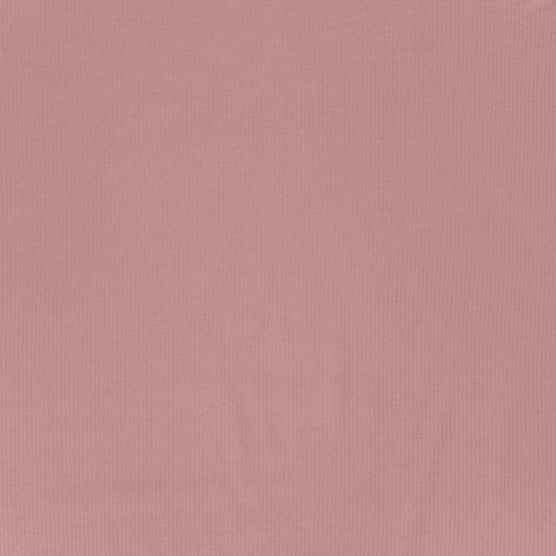 Rib Jersey fabric Light Mauve soft 