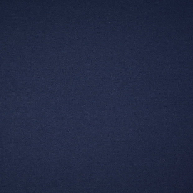 French Terry fabric Unicolour Navy
