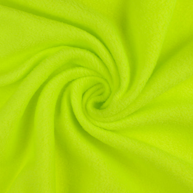 Polar Fleece fabric Yellow brushed 