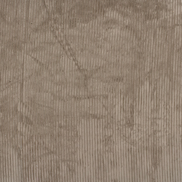 Corduroy 4.5w fabric Taupe Grey matte 