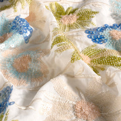 Flowers Light Blue
