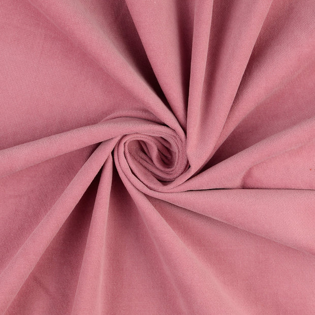 Velvet Stretch fabric Old Pink 