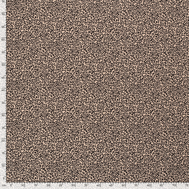 Jersey fabric Panther Beige